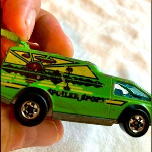 Vintage hot wheels “spoiler Sport” green